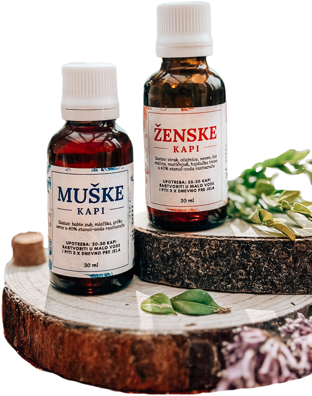 Muske i zenske kapi za lakse zacece