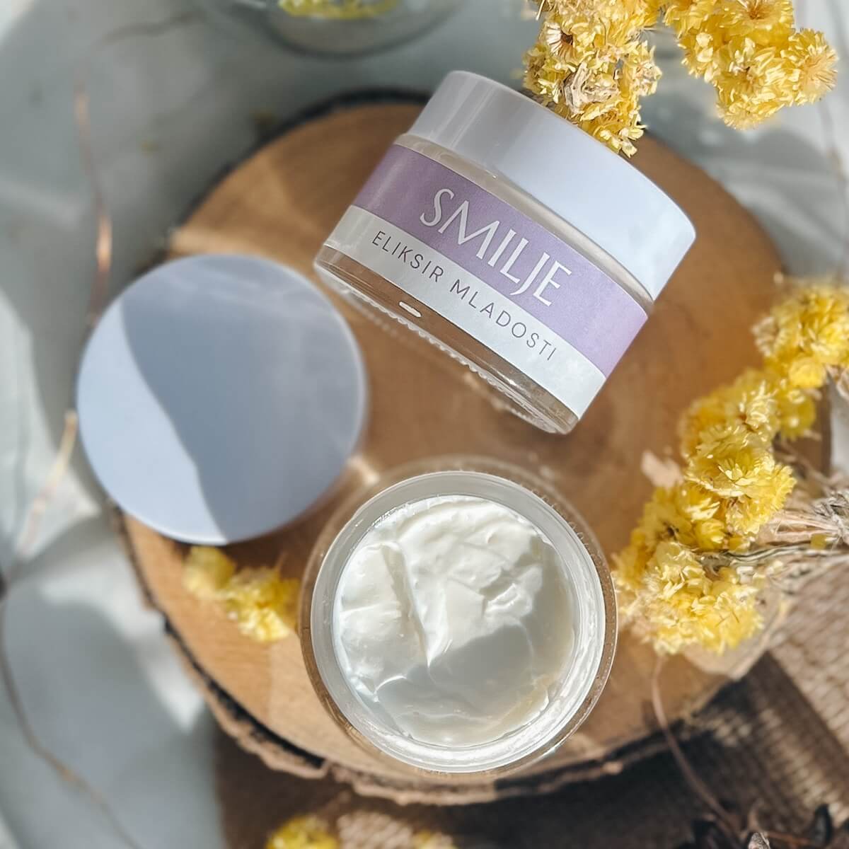 smilje krema od smilja protiv bora anti aging za zatezanje koze eliksir mladosti zlatiborsko zdravlje